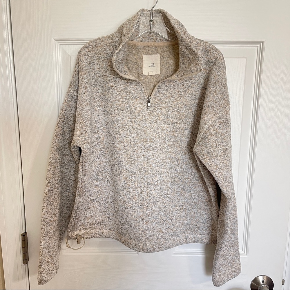 Thread Supply Quarter zip pullover sweatshirt Size Small